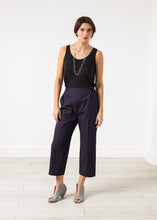 画像をギャラリービューアに読み込む, Wide Cropped Trouser in Navy