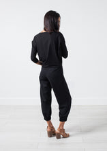画像をギャラリービューアに読み込む, Boat Neck Top in Black