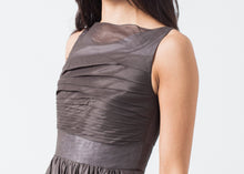 画像をギャラリービューアに読み込む, Voile Dress in Grey Pearl