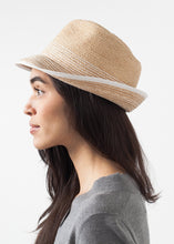 画像をギャラリービューアに読み込む, Washboard Hat in Straw/White