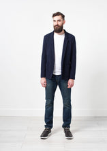 画像をギャラリービューアに読み込む, Cotton Jacket in Navy