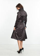画像をギャラリービューアに読み込む, Trench Coat in Black