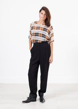 画像をギャラリービューアに読み込む, Contrast Cuff Pant in Black