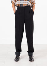 画像をギャラリービューアに読み込む, Contrast Cuff Pant in Black
