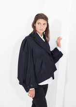 画像をギャラリービューアに読み込む, Wool Cocoon Jacket