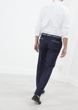 画像をギャラリービューアに読み込む, Sinclair Trouser in Navy Stripe