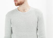 画像をギャラリービューアに読み込む, Waffle Knit Long Sleeve Tee