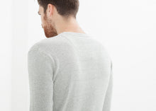 画像をギャラリービューアに読み込む, Waffle Knit Long Sleeve Tee