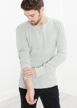 画像をギャラリービューアに読み込む, Waffle Knit Long Sleeve Tee