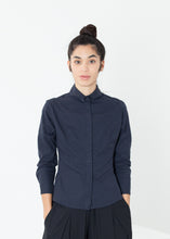 画像をギャラリービューアに読み込む, Wrinkled Tux Shirt in Navy