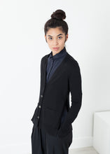 画像をギャラリービューアに読み込む, Square Cardigan in Black