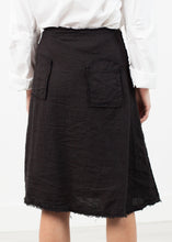 画像をギャラリービューアに読み込む, Wrap Snap Skirt in Black