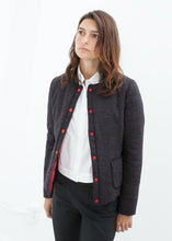 画像をギャラリービューアに読み込む, Camelia Reversible Jacket in Black/Red