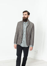 画像をギャラリービューアに読み込む, Watercolor Sport Jacket in Brown/Blue