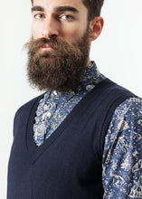 画像をギャラリービューアに読み込む, Basic Gilet in Navy