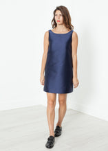 画像をギャラリービューアに読み込む, A-Line Mini Dress in Blue