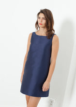 画像をギャラリービューアに読み込む, A-Line Mini Dress in Blue