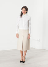 画像をギャラリービューアに読み込む, Tulle Pleat Skirt in Cream