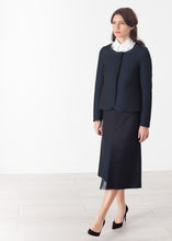 画像をギャラリービューアに読み込む, Weave Jacket in Black/Blue