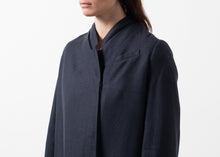 画像をギャラリービューアに読み込む, Woven Pleat Back Coat