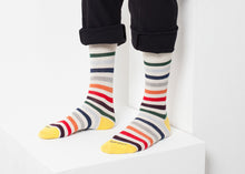 画像をギャラリービューアに読み込む, East River Stripe Sock
