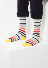画像をギャラリービューアに読み込む, East River Stripe Sock
