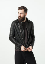 画像をギャラリービューアに読み込む, Distressed Motorcycle Jacket