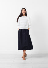 画像をギャラリービューアに読み込む, Wide Stripe Sweater