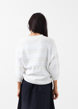 画像をギャラリービューアに読み込む, Wide Stripe Sweater