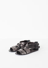 画像をギャラリービューアに読み込む, Wrap Sandal in Black/Steel