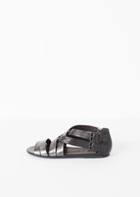 画像をギャラリービューアに読み込む, Wrap Sandal in Black/Steel