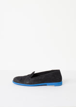 画像をギャラリービューアに読み込む, Suede Loafers - Black/Blue