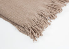 画像をギャラリービューアに読み込む, Cashmere Tassel Blanket in Brown