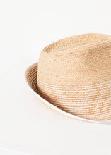 画像をギャラリービューアに読み込む, Washboard Hat in Straw/White