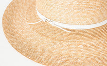 画像をギャラリービューアに読み込む, Wrapped Up Hat in Straw/White