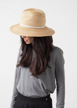 画像をギャラリービューアに読み込む, Wrapped Up Hat in Straw/White