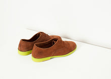 画像をギャラリービューアに読み込む, Suede Oxford in Natural/Lime