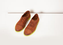 画像をギャラリービューアに読み込む, Suede Oxford in Natural/Lime