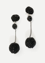 画像をギャラリービューアに読み込む, Drop Cluster Earring in Black